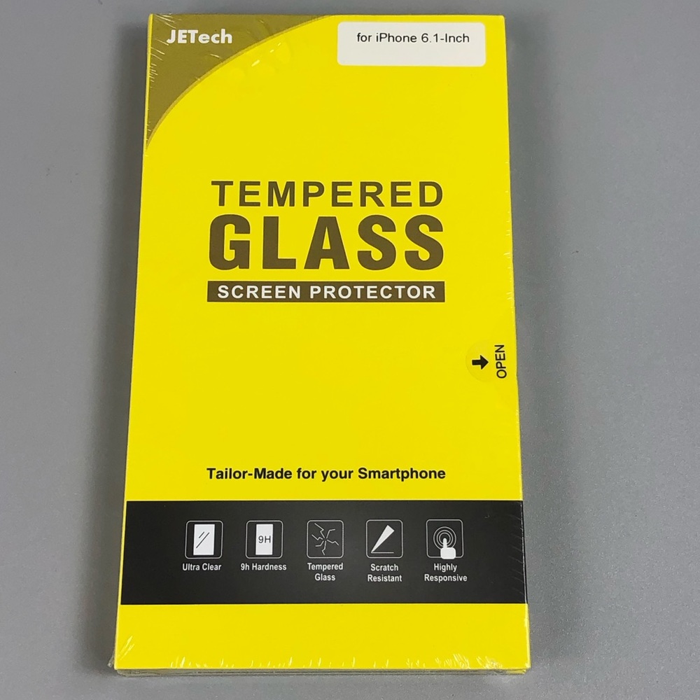 JETech Screen Protector for iPhone 6.1-Inch, Tempered Glass Film Clear